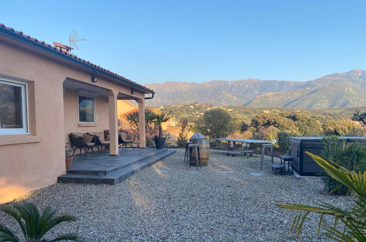 Villa Ghjuvan - Sea, Mountain & Spa Peri エクステリア 写真